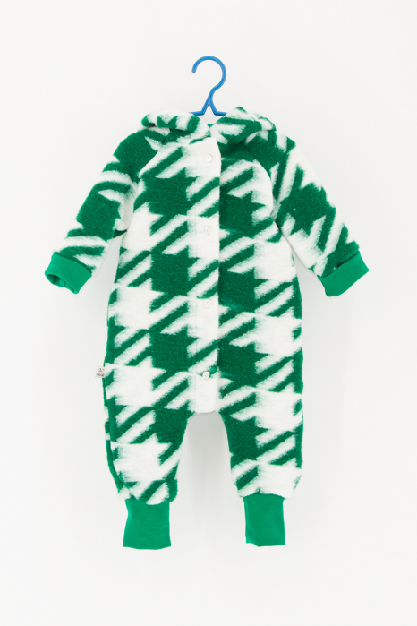 Salopetă din Lână Fiartă Fara Dublura - Z Verde [2]