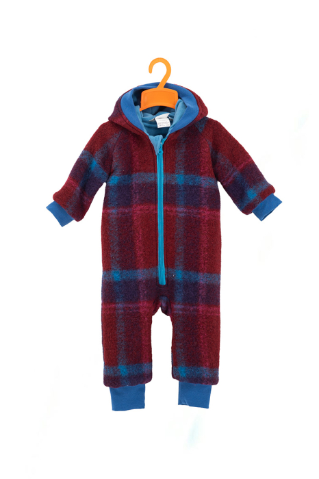 Salopetă din Lână -  Tepi Dino Red/ Blue [2]