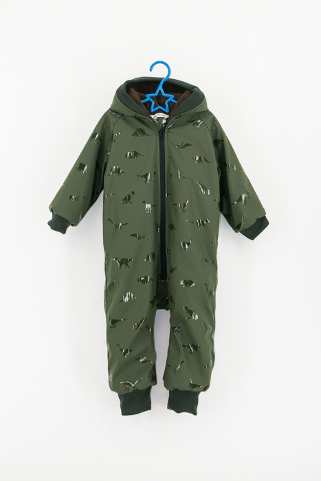 Salopetă Impermeabilă 3 Straturi  - Kaki Dino [2]