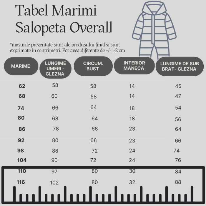 Salopetă Impermeabilă 3 Straturi  - Gri Rechini [3]