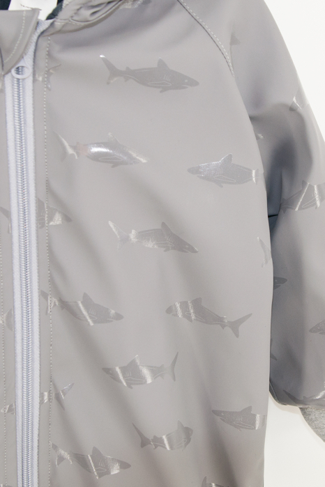 Salopetă Impermeabilă 3 Straturi  - Gri Rechini [2]