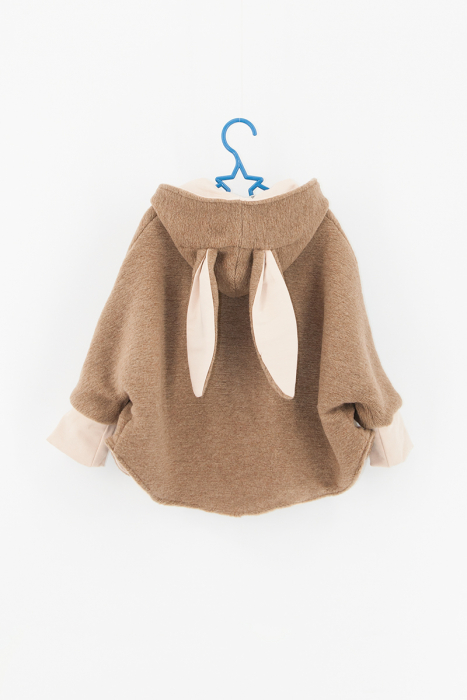 Set Capa + Pantalon din lana -Crem [3]