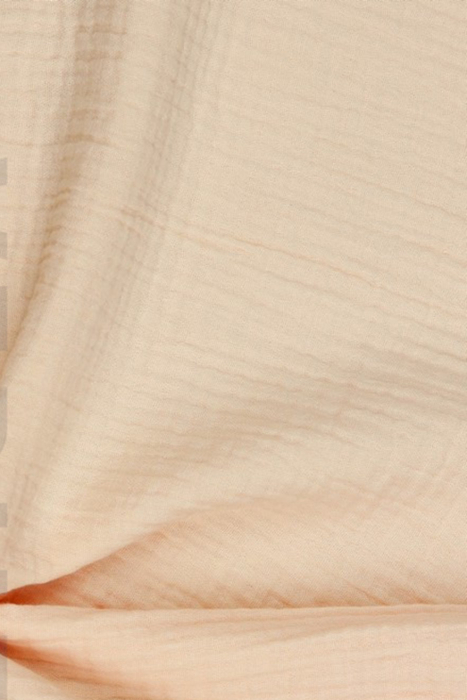 Rochii Mama Fiica din Muselina cu mâneci bufante - Somon [3]