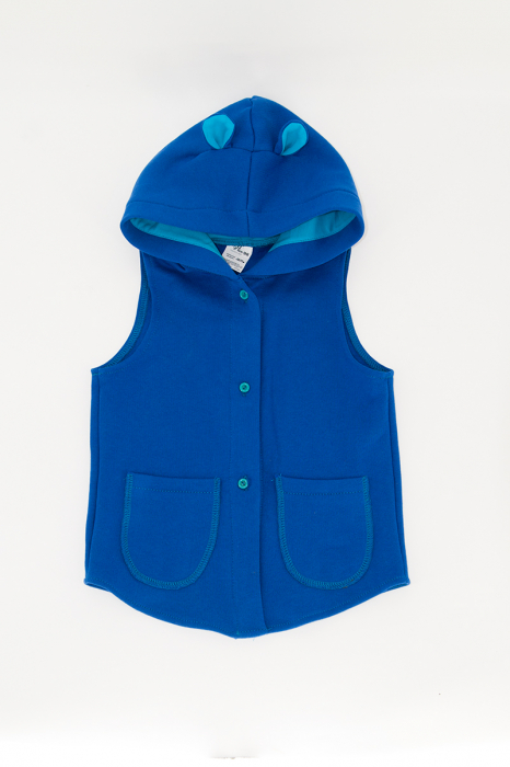 Vestă din Bumbac -Ursulet Albastru [2]