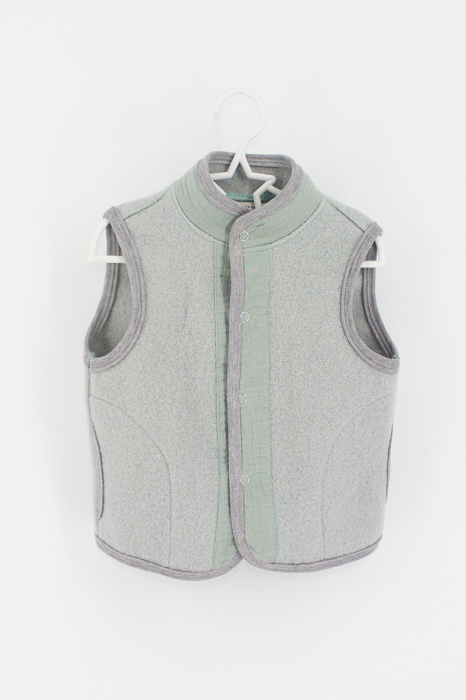 Vestă din lână  100% - Tunica Mint [2]