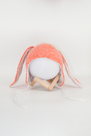 Caciuliță dublată din lână -Iepuras Somon [1]