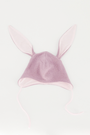 Caciuliță dublată din lână -Roz [0]