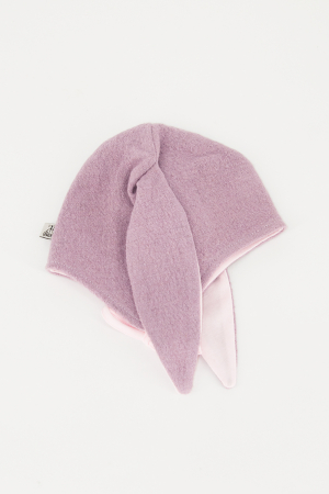 Caciuliță dublată din lână -Roz [1]