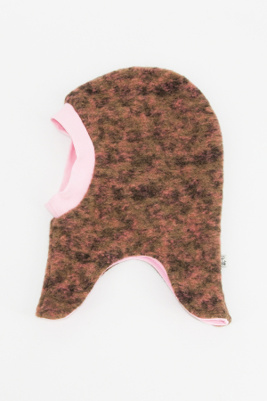 Cagule si Manuși Lână - Cagulă dublată din lână  - Pete Roz