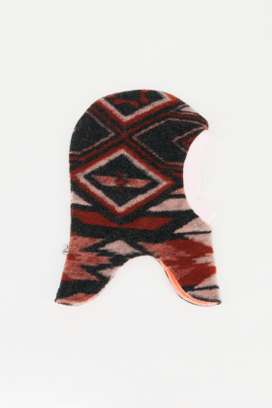 Lichidare de Stoc - Cagulă dublată fleece lână fiartă - Etnic