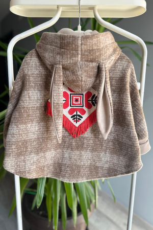 Jachete - Capă copii din lână  - Motive traditionale