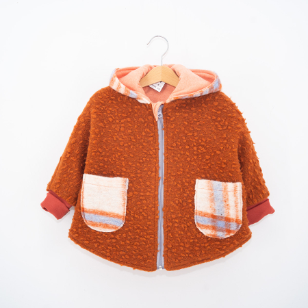 Capă din Lână Fiartă Oversized - Dovlecel – H. Bebe [2]