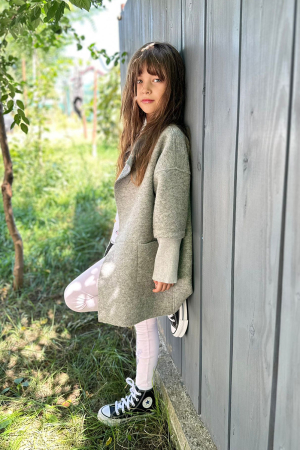 Cardigan din lână minimalist [1]