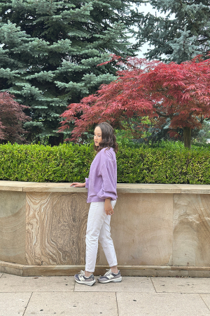 Cardigan Muselină Dama Lila [4]