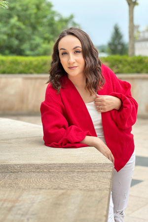Feminin by H. Bebe - Cardigan Muselină Dama Zmeuriu