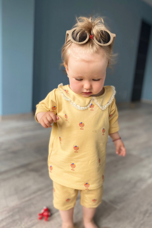 Compleu 3/4 cu guler -Ice Cream [4]