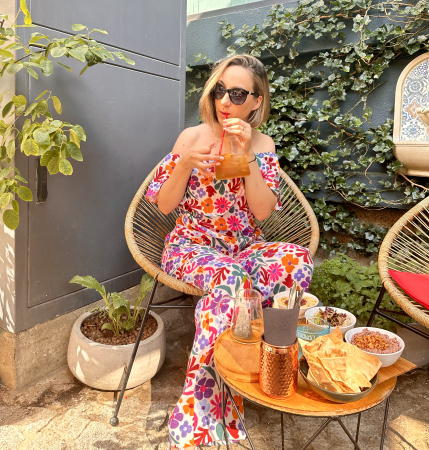 Compleu Dama cu volan din Muselina -Alb [1]