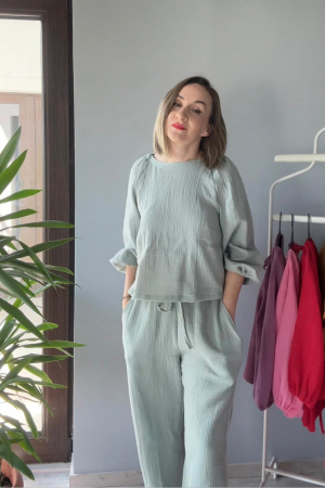 Compleu Dama Muselina -Mint [0]
