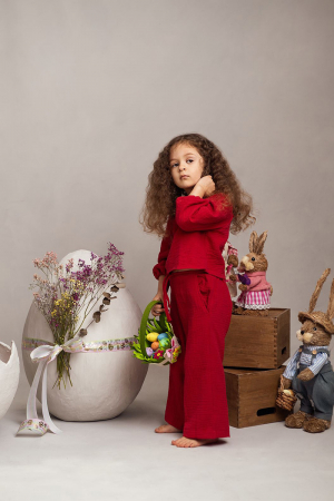 Compleu din muselina Fetite [0]