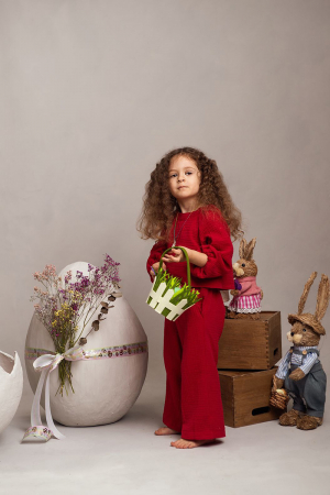 Compleu din muselina Fetite [1]