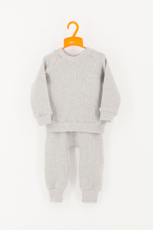 Back To Wool - Compleu Lână - Premium - Gri