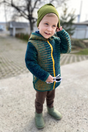 Hanorac Lână Fleece Cu Fermoar -Cameleon [2]