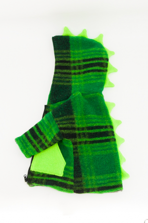 Back To Wool - Jachetă din lână fiartă Oversized - Dino Neon