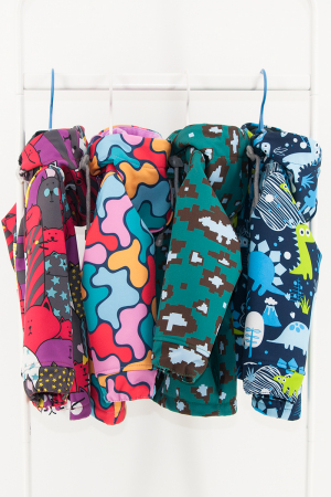 Jacheta Softshell -Waterproof Pink Spots [1]