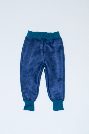 Pantaloni - Pantalon Lână -Blue