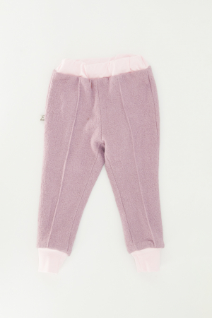 Pantalon Lână dublat cu Bumbac - Lila [0]