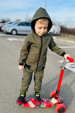 Pantalon softshell kaki [0]