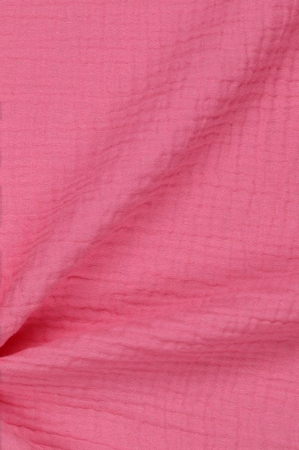 Rochii Mama Fiica din Muselina cu mâneci bufante - Roz [2]