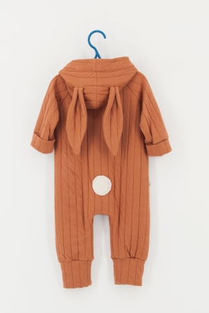 Toate Produsele - Salopetă Copii Bumbac Matlasat - Iepuras Pumpkin