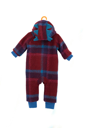 Salopetă din Lână -  Tepi Dino Red/ Blue [2]
