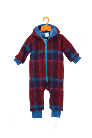 Salopetă din Lână -  Tepi Dino Red/ Blue [1]