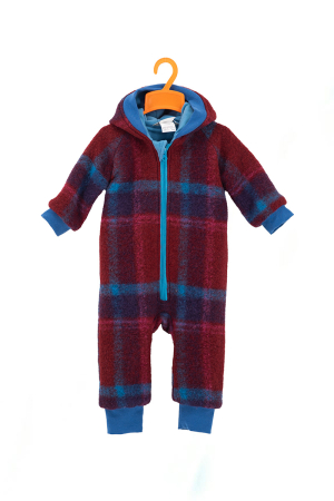 Salopetă din Lână -  Tepi Dino Red/ Blue [3]