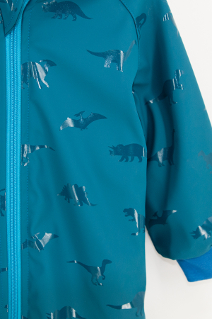 Salopetă Impermeabilă 3 Straturi  - Albastru Dino [2]