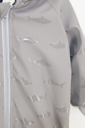 Salopetă Impermeabilă 3 Straturi  - Gri Rechini [1]