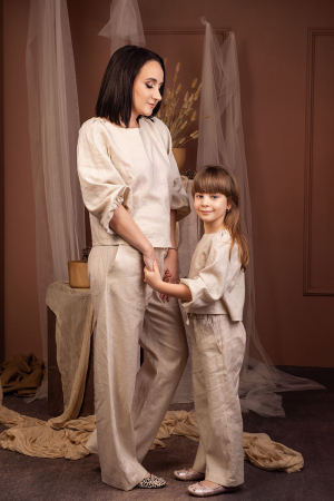 Set Compleu Mamă/Fiica  din IN - Nude [0]