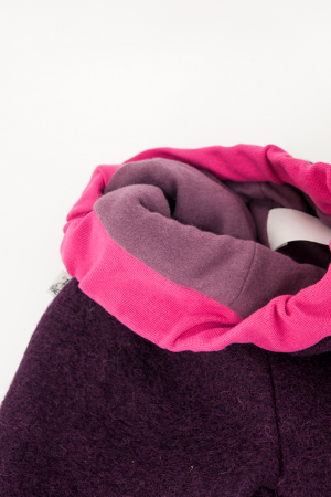 Set Jacheta+Pantalon din lana -Curcubeu [8]