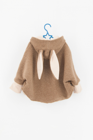 Set Capa + Pantalon din lana -Crem [2]