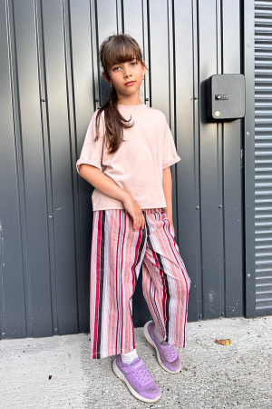 Pantalon Poplin Dungi Roz | H. Bebe [1]