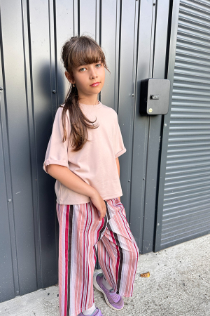 Pantalon Poplin Dungi Roz | H. Bebe [0]