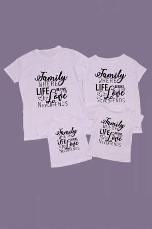 Seturi Familie - Set tricouri familie Family Time
