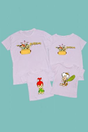 Seturi Familie - Set Tricouri familie The Flinstones