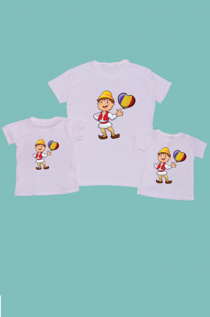 Tricouri - Set Tricouri Tata - 2 copii Romanas