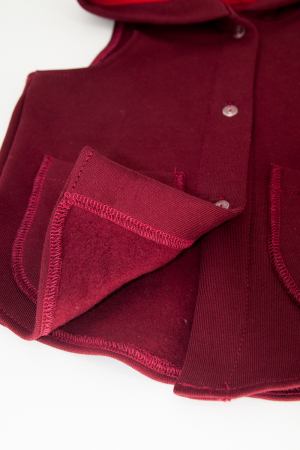 Vestă din Bumbac -Iepuras Visiniu [1]