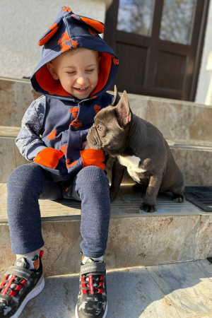 Vestă din Bumbac -Vulpite [1]