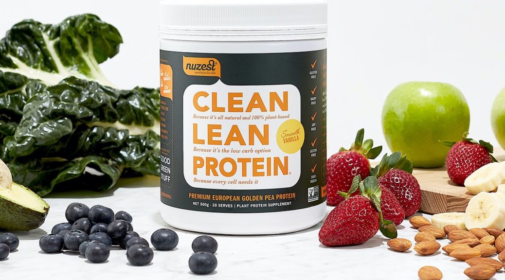 CEA MAI BUNA PROTEINA VEGETALA – CLEAN LEAN PROTEIN DE LA NUZEST