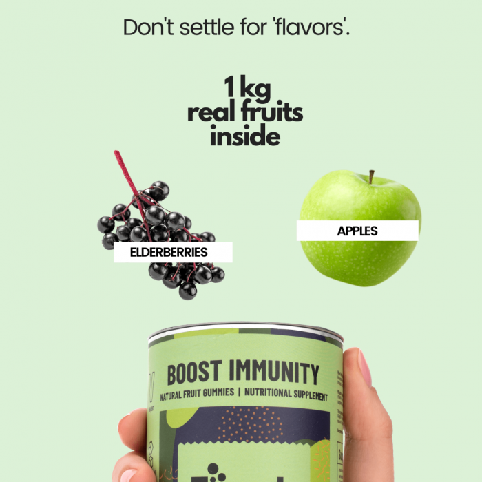 Boost Immunity – Drajeuri din fructe (Mar si Soc) fortificate cu Zinc [4]